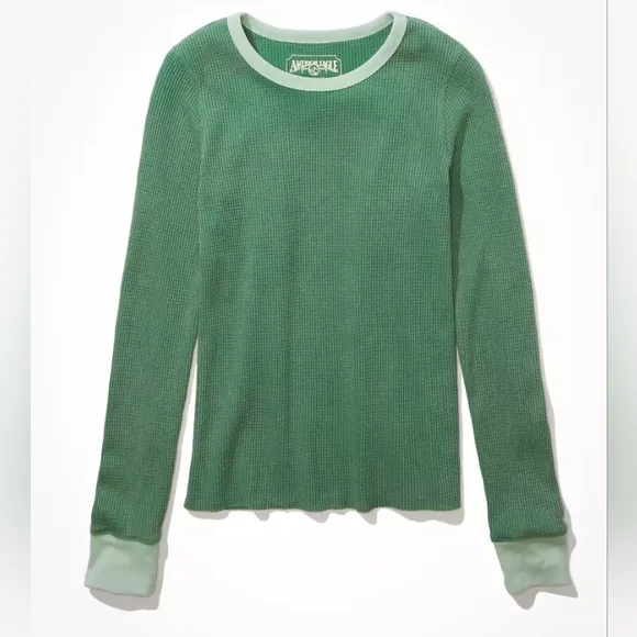 AE Waffle Layering Tee - Picture 3 of 4